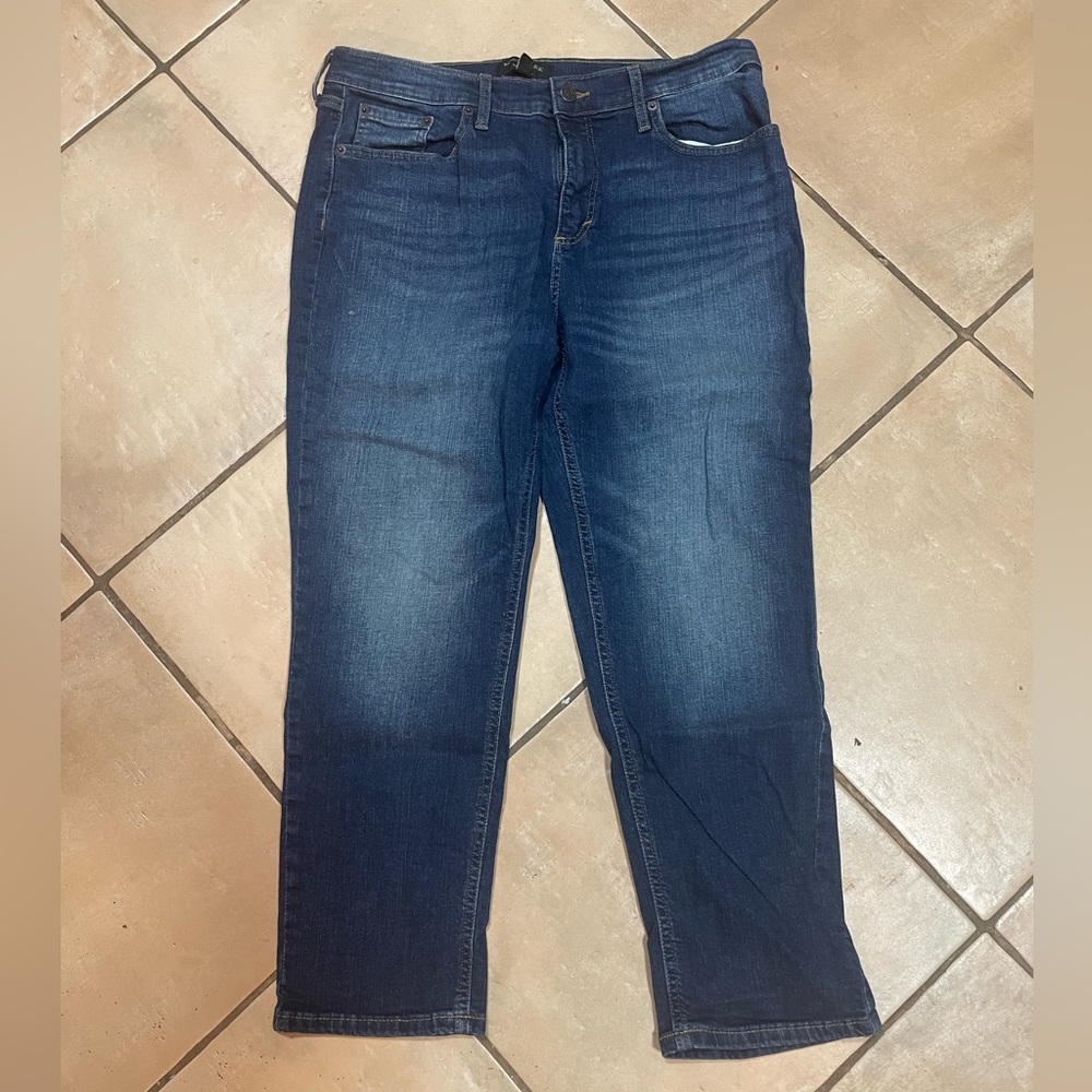 Banana Republic - 31/12 Medium Wash Mid-Rise Skinny Jean